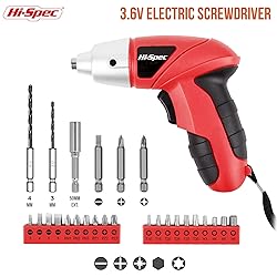 Hi-Spec 27pc 3.6V Red Small Power Electric