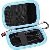 Mchoi Earphone Case for Beats Flex Wireless Earbuds, Portable Protective Case, Blue