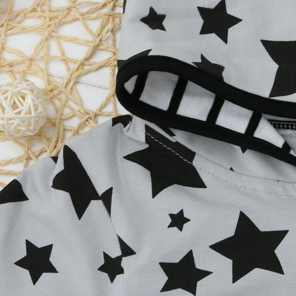 Neugeborenes Baby Junge M/ädchen Kapuze Overall Kleidung 0-24 Monate QinMM Baby Kleidung