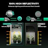 Mars Hydro TS1000 Grow Tent Kit 2.3x2.3ft LED Grow Light 4in Vent Kit view 2