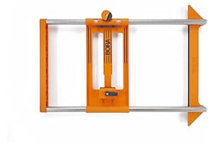 Bora NGX Twin Rail Rip Guide for Circular Saws, Crosscut sled | Circular Saw Guide Rail System to Make Straight Repeatable Ri