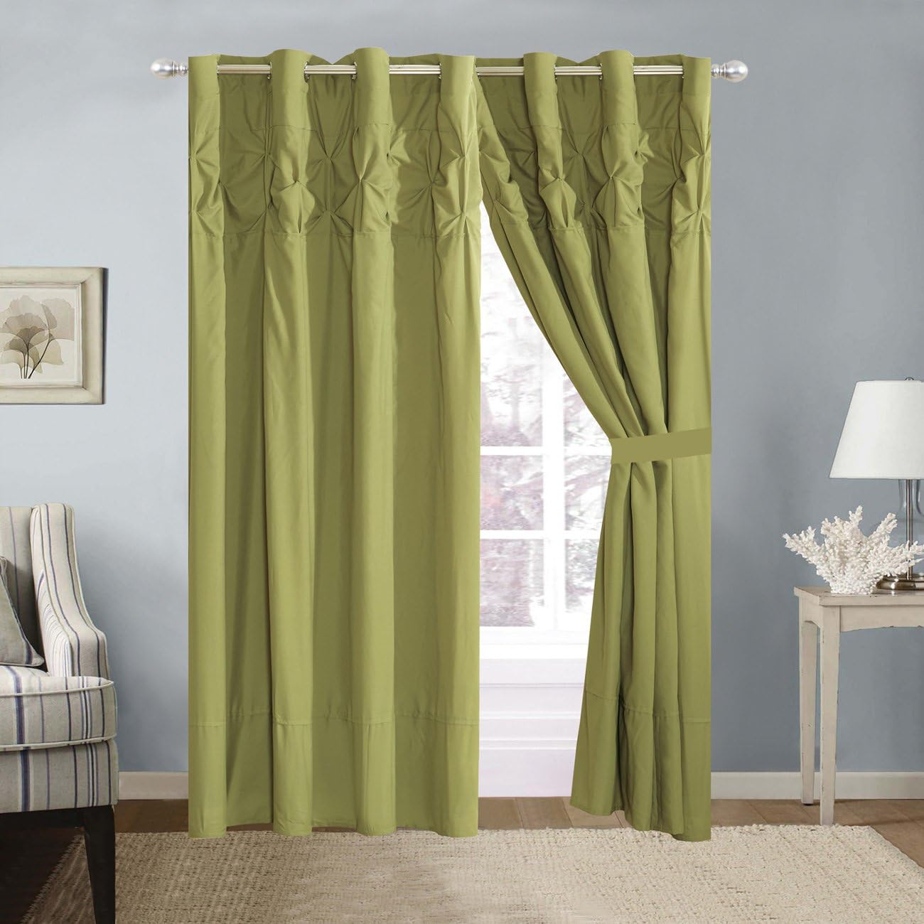 Featured image of post Sage Green Pencil Pleat Curtains