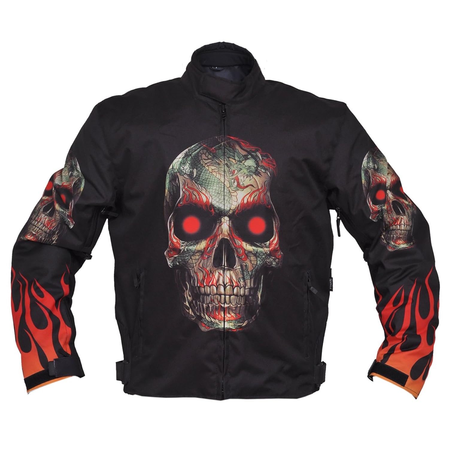 Skull Textile Motorcycle Jacket Awesome Skulls