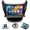 9" Android Car Stereo For Hyundai Elantra 2014-2016 - Wireless CarPlay & Android Auto, Bluetooth, GPS, Backup Camera