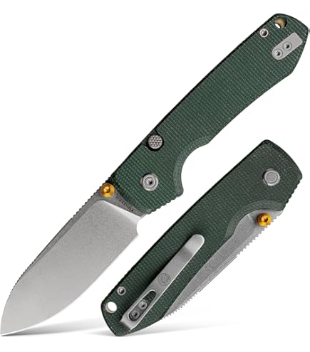 Amazon.com : OLITANS G062 Folding Knife for EDC, 14C28N Steel