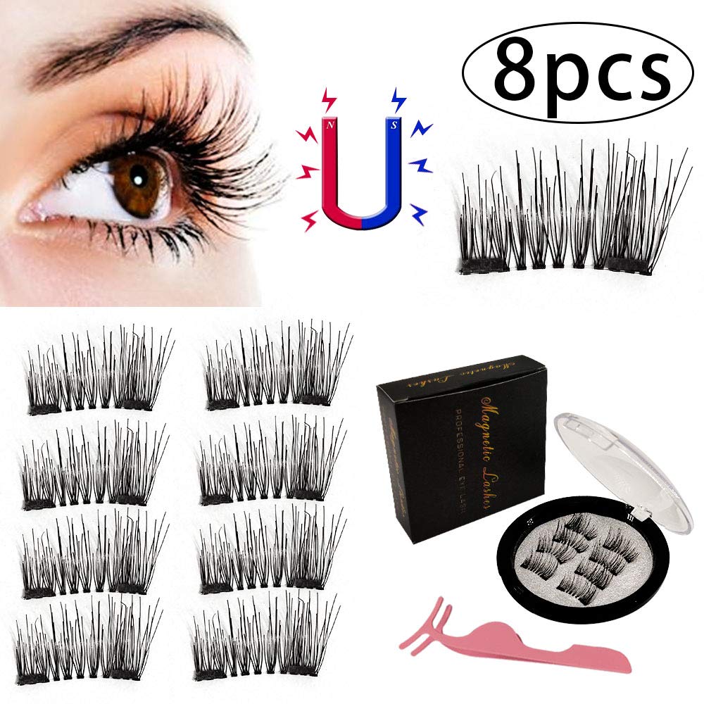 Dual Eyelashes Natural Look, No Glue False