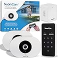 SwamCam Dual WiFi Pool Alarm Camera – ASTM F2208 Certified – Smart Pool Safety System for Inground & Above Ground Pools – Real-Time Alerts & Remote Viewing via App with Wi-Fi Repeater