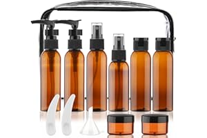 Cosywell Travel Size Bottles for Toiletries 13 2oz Pack TSA Approved Toiletry Bottles Leak Proof Travel Kit for Women Men TSA