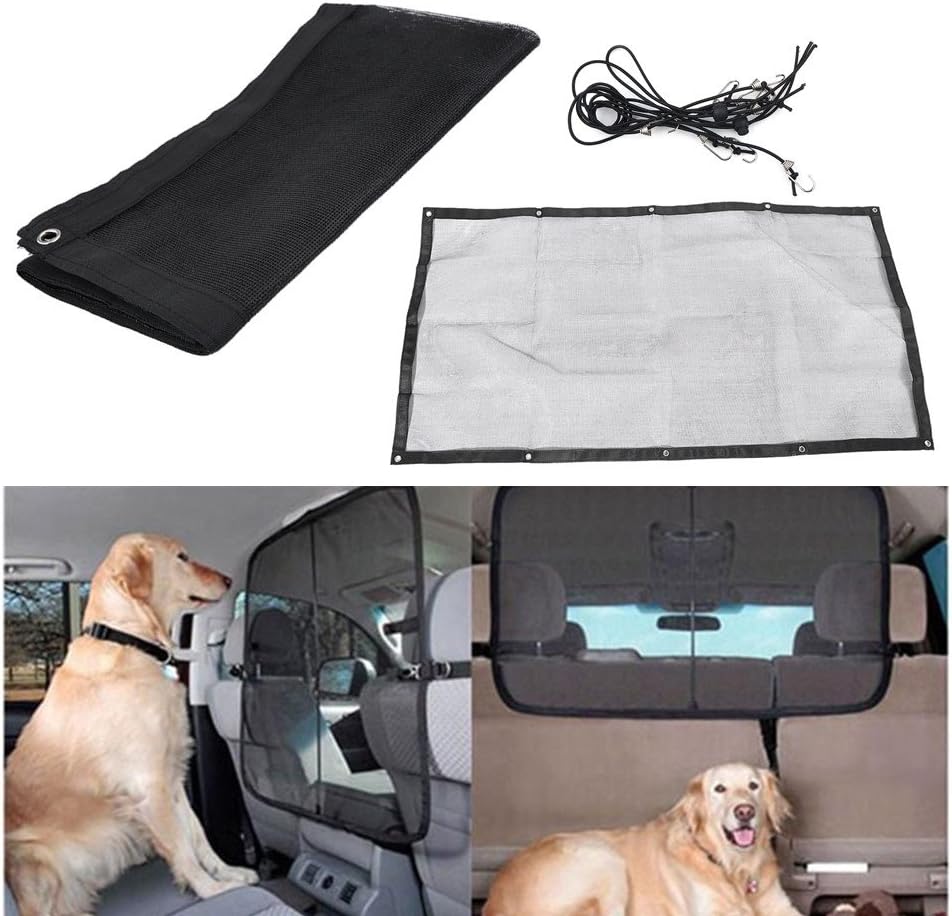 HEEPDD Dog Car Barrier, Vehicle Universal Mesh Fence Pet Safety Barrier