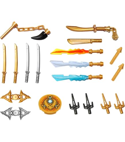 Lego Ninjago Zane ZX Minifigure with Armor and Katana Sword