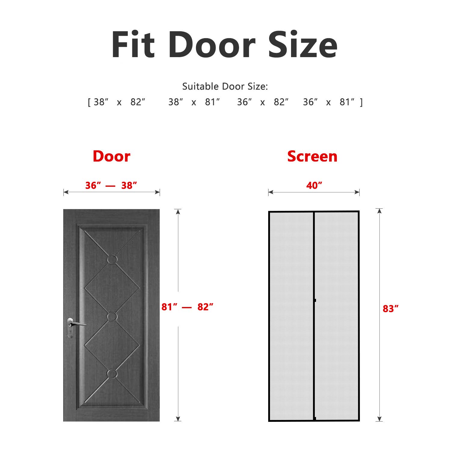 Doors Reinforced Fiberglass Mesh Curtain Sliding Door Mesh With Full Frame Hook Loop Fits Door Size Up To 36x80 Max Grey Magzo Magnetic Screen Door 36 X 80 Tools Home Improvement Belasidevelopers Co Ke