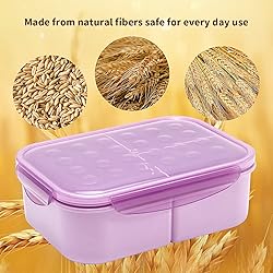 MISS BIG® Bento Box,Bento Box Adult,Lunch Box,Leak