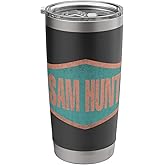 Sam Hunt Peach and Blue Stainless Steel Insulated Tumbler