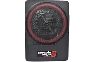 CERWIN VEGA MOBILE CV Cerwin-Vega VPAS10 10" 2Ω 550W Max / 200W RMS Powered Active Subwoofer Enclosure + Bass Knob