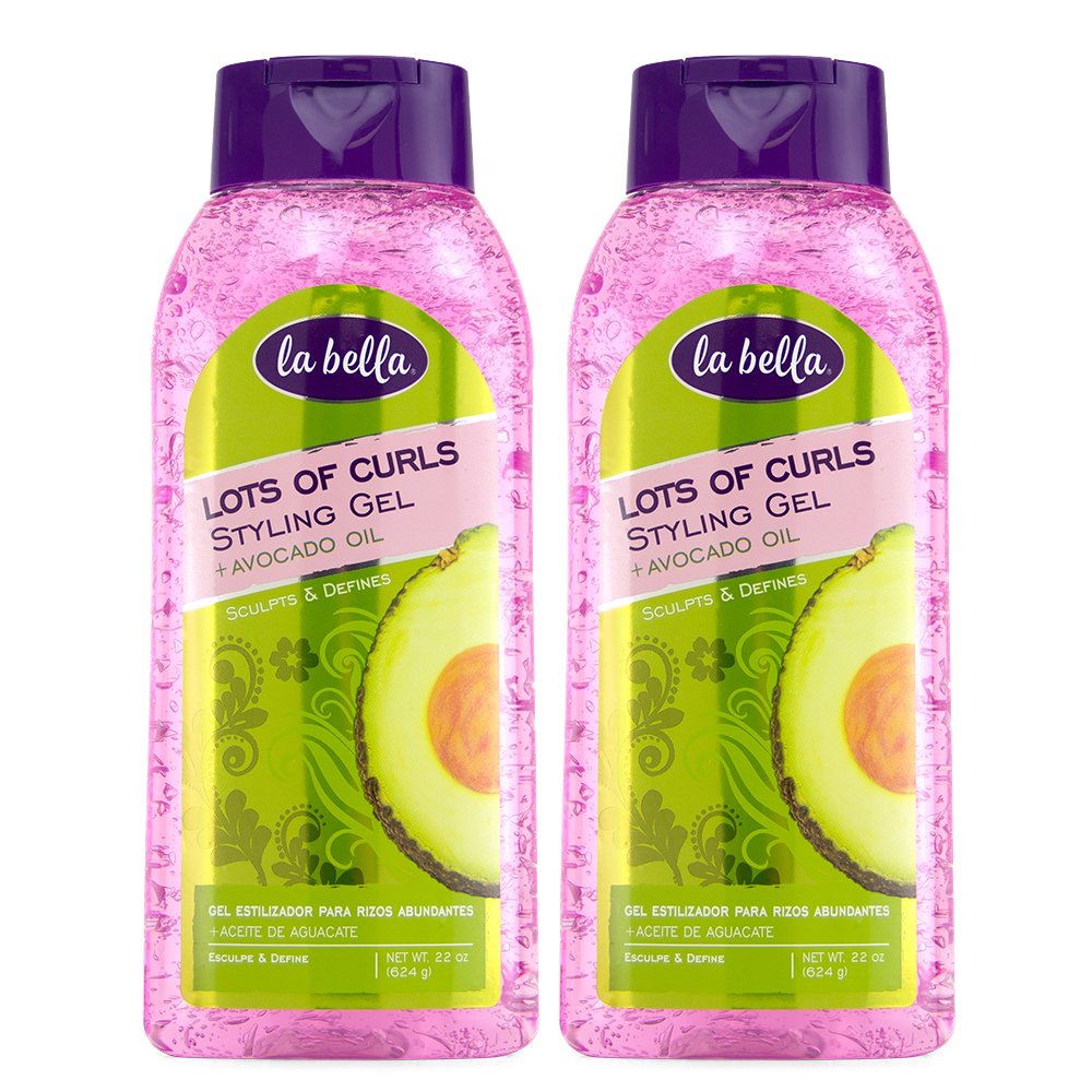 La Bella Lots Of Curls Hair Styling Gel Now With Avocado Oil 22 Oz Pack Of 2 Buy Online In Bahamas At Bahamas Desertcart Com Productid