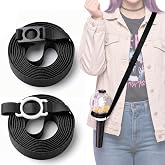 HaisWonsa Kpop Lightstick Strap Lanyard - Set of 2 Adjustable K Pop Light Stick Crossbody Carrier Shoulder Strap, K-pop Body Carry Event Strap, Star Accessory Concert Essentials for Display Idol Fans
