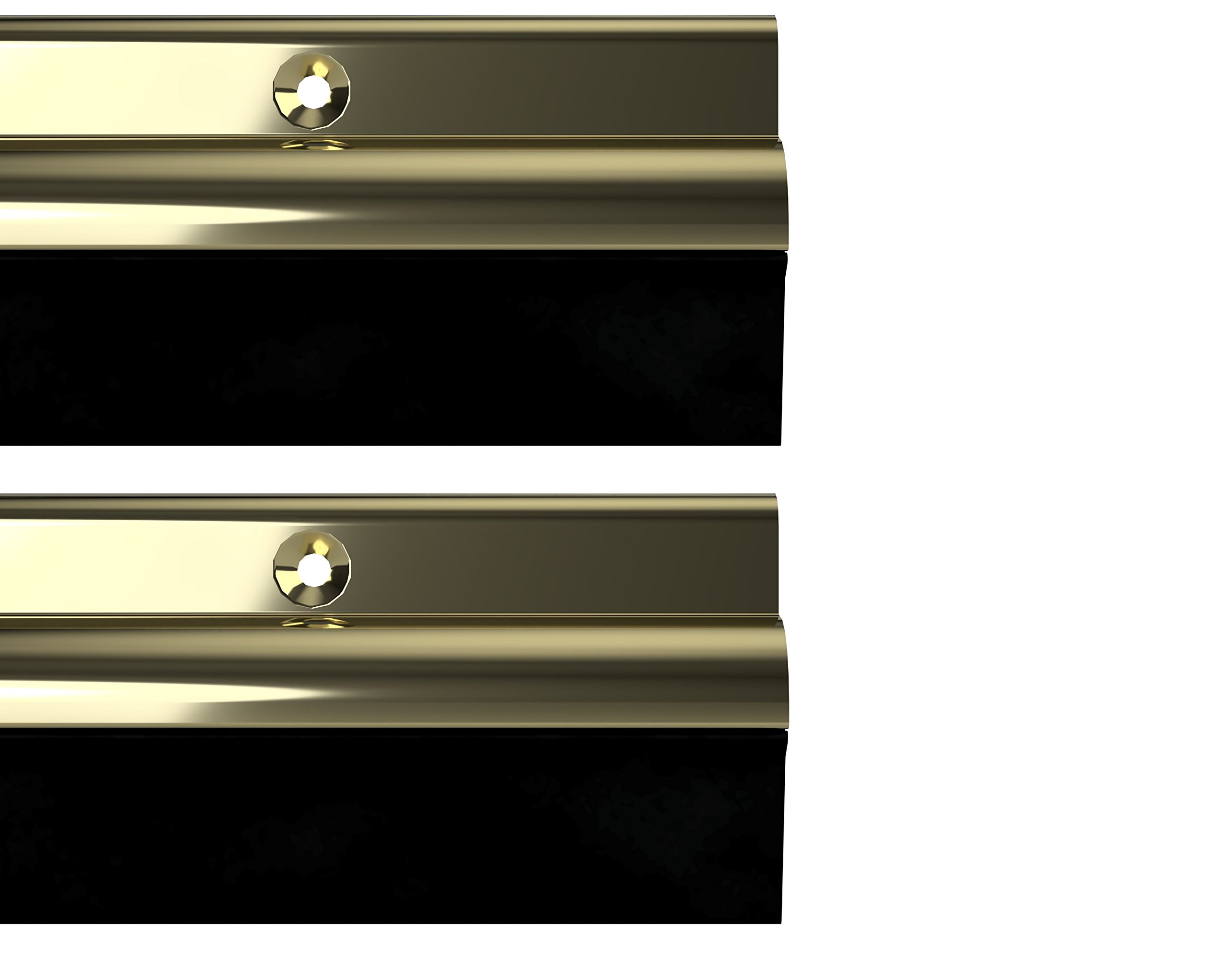 STORMGUARD 03AM0050838G BDS Bottom of The Door Rubber Draught Seal, Gold, 838 mm, Set of 2 Piece