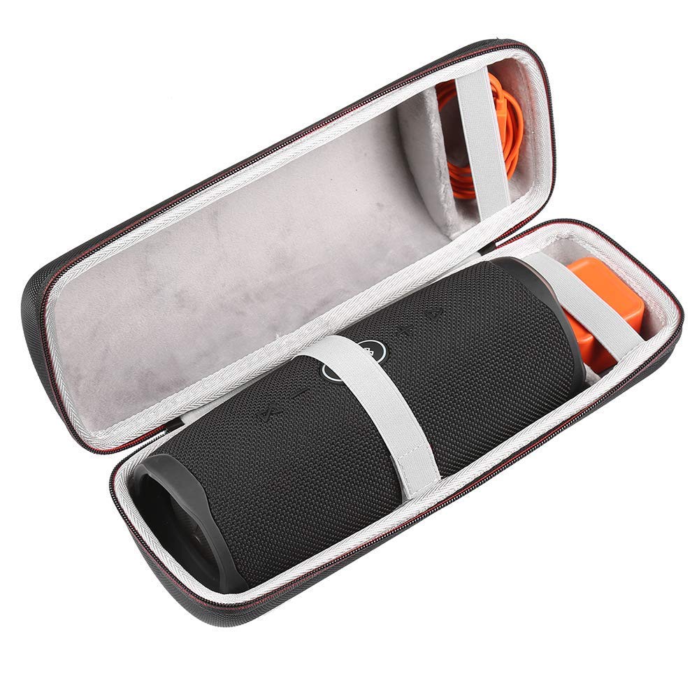 Dwind D1012 Carrying Case for JBL Charge 4 Portable Waterproof Wireless Bluetooth Speaker- Fits USB Plug and Cable