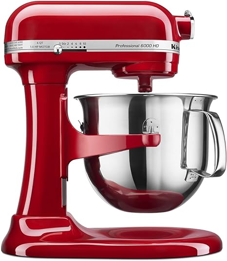 Kitchenaid 4ksm6573cer Professional 6000 Hd Stand Mixer 6 Quart