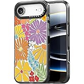 Rosarnnah for iPhone Air Case Cute - Durable Shockproof 6.6 ft Drop Impact Phone Case - Funny Passion Blossom Design for iPhone 17 Air (6.5") Black