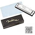 Fender Blues Deluxe Harmonica - Key of C Bundle with Carrying Case, Austin Bazaar Online Manual, and Polishing Cloth