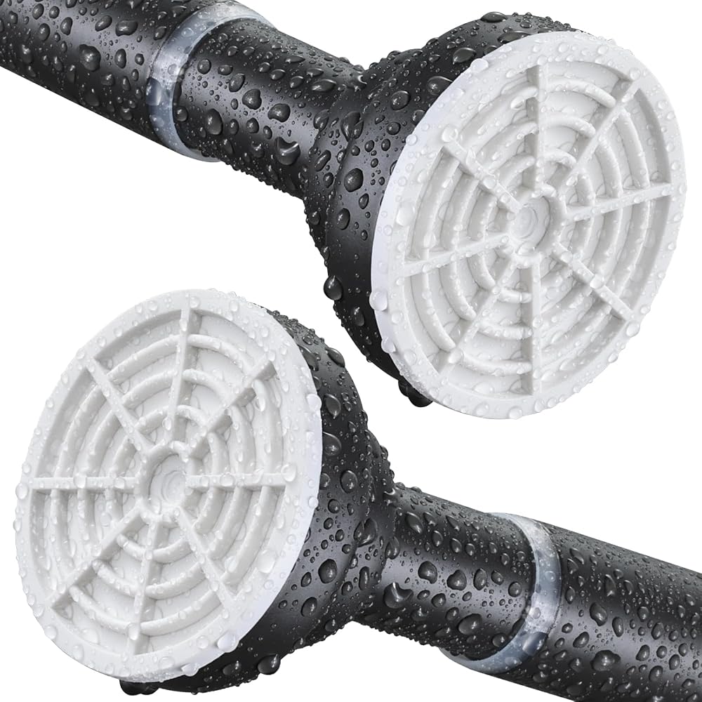 FRENESSA Shower Curtain Rod Stainless Steel Extendable Tension 115-185cm Dark