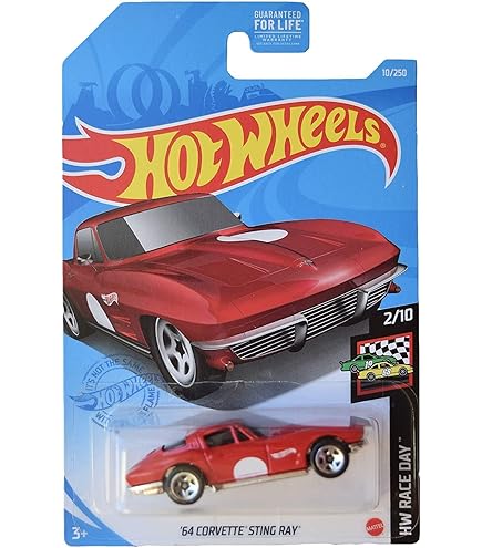 Amazon.com: Hot Wheels '64 Corvette Stingray, HW Showroom 204/250