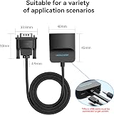 VENTION VGA to HDMI Adapter Converter 1080P Audio Cable 0.5m for Monitor Laptop view 5