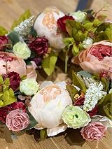 SogYupk 30cm Front Door Wreath Silk Peony Flower All Seasons Decor view 5