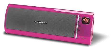 Pure Acoustics HIPBOX GTX-14 FM Musikplayer + FM-Radio pink