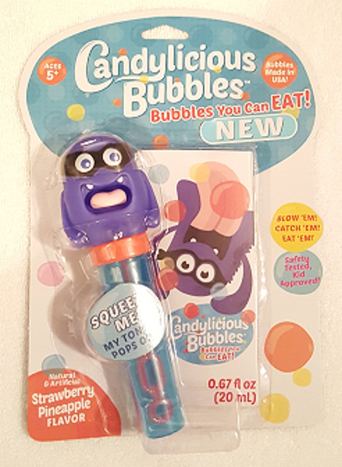 Candylicious Bubbles! Bubbles You Can Eat! Any Child Will Love Them