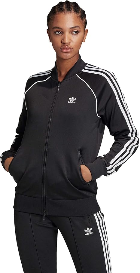 adidas superstar black track jacket