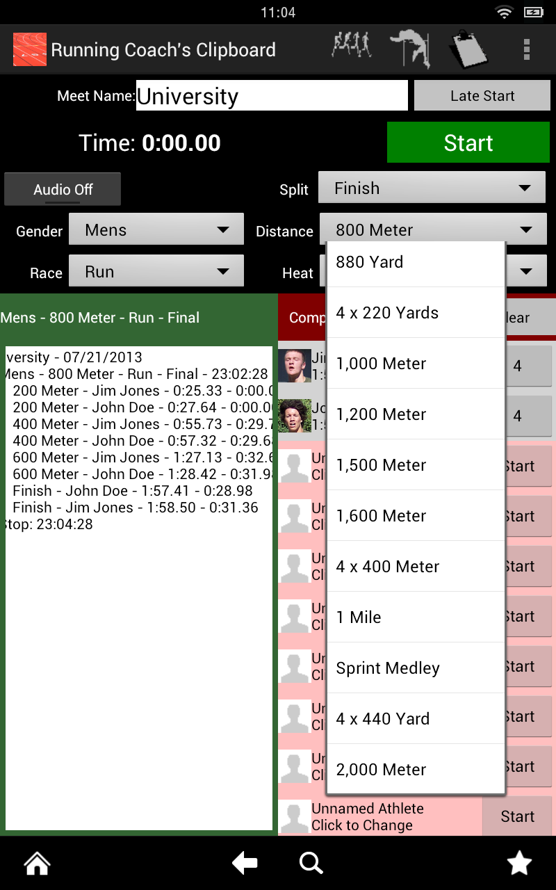 Running Coach's Clipboard (Kindle Tablet Edition)