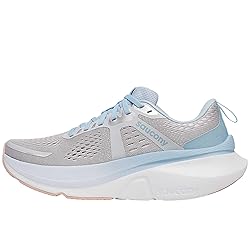 Saucony Women's Guide 18 Sneaker, Cloud/Dream, 8