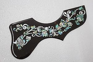MUSOO One Pc 2mm thickness abalone inlay Flower Folk Acoustic Guitar Pickguard Fit J200