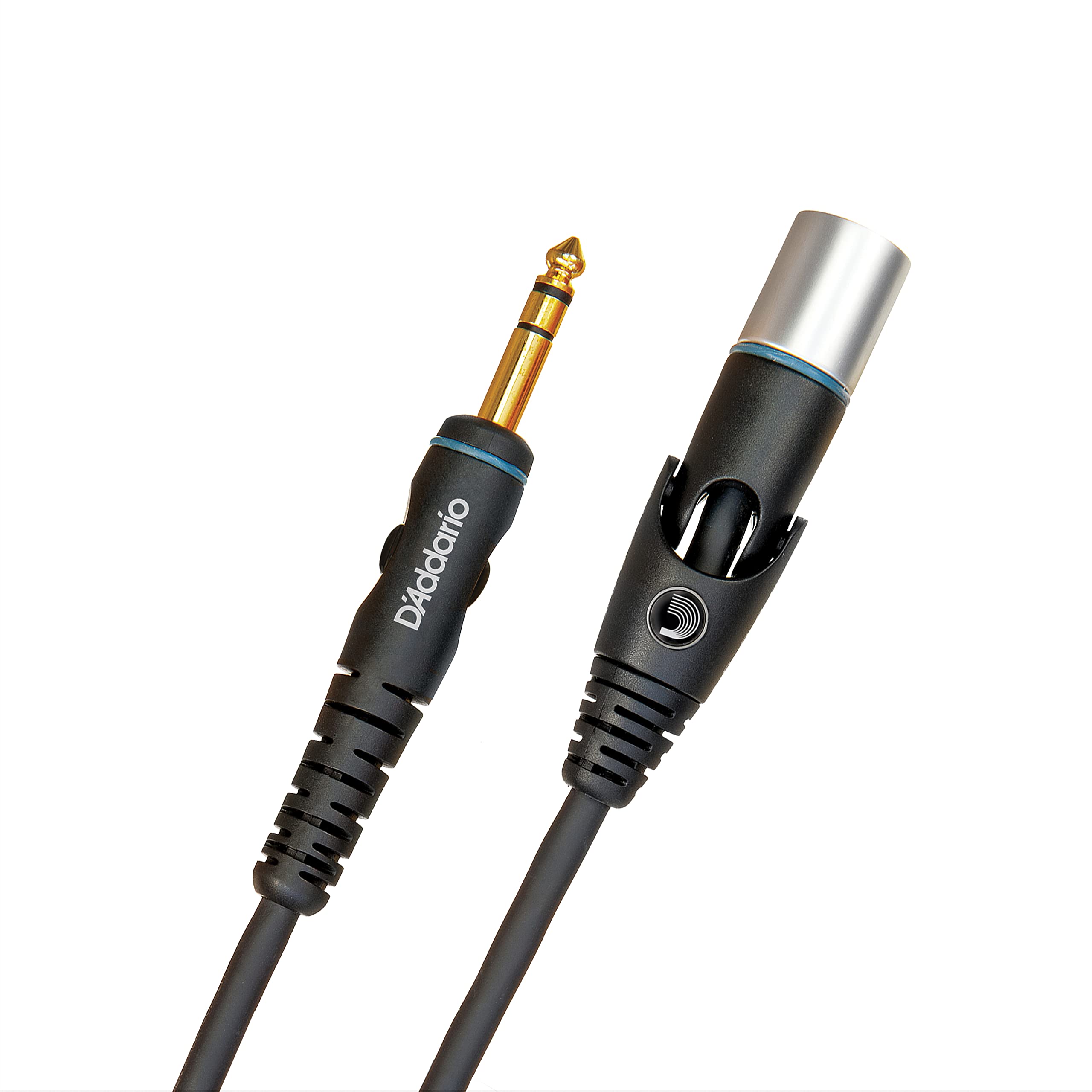 D'Addario Microphone Cable - XLR Cable - Shielded for Noise Reduction - XLR Female to 1/4 Inch Male - Custom Series - 5 Feet/1.52 Meters - 1 Pack