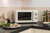 Russell Hobbs RHRETMM705C 17L 700W Cream Retro Solo Microwave view 4