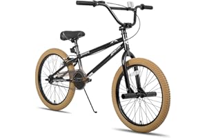 JOYSTAR Brockway Freestyle Kids BMX Bikes 20" 24" Kids Bicycles for 6-14 Years Old Boys Girls and Beginner-Level Riders 2 Peg