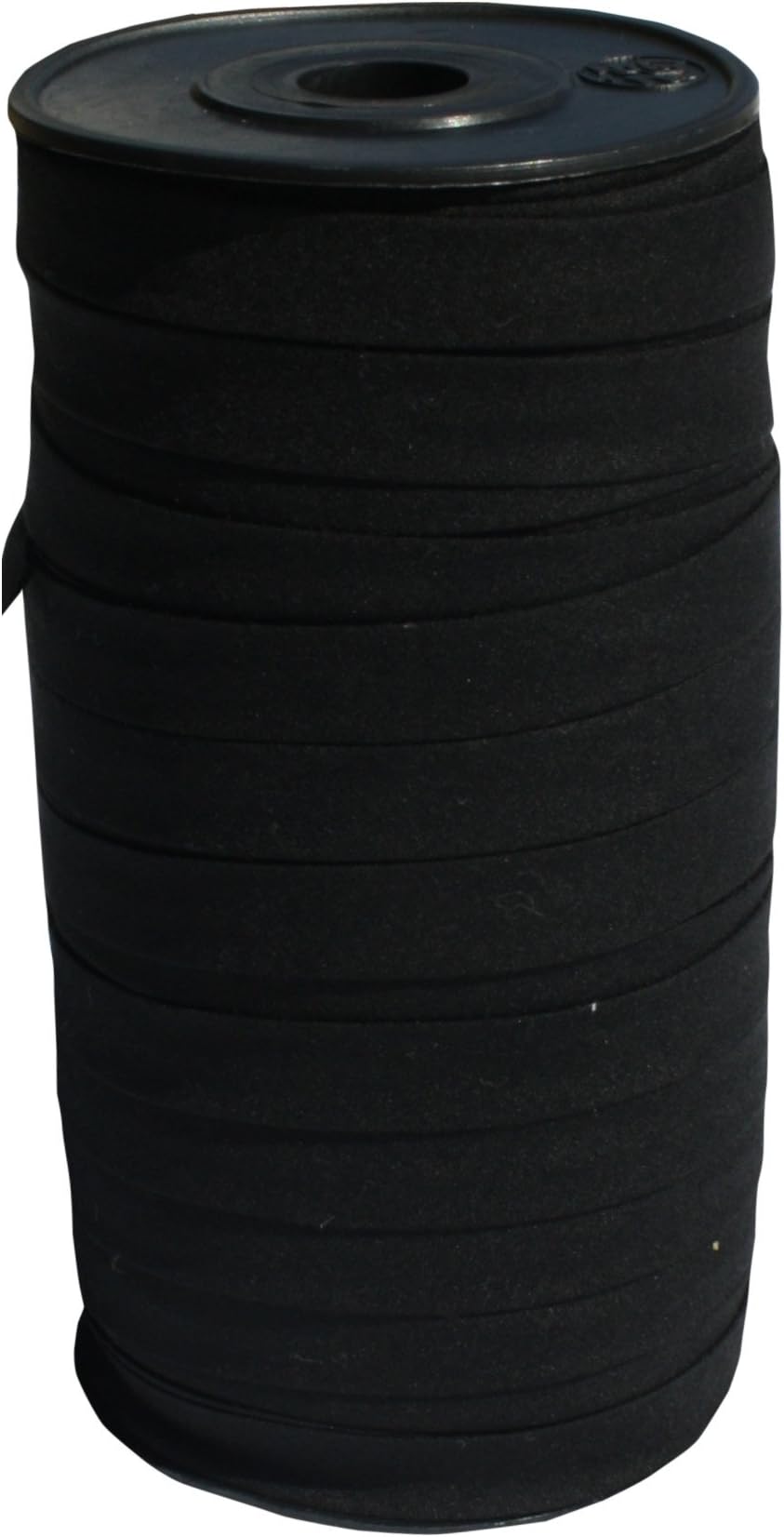 Full Funk Single Fold Bias Tape 100 Yards | Sewing, Stitching, Molding, Piping, Hemming, Quilting, Patching Single Fold Fabric Binding Tape | Width 0.5inch, Black