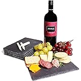 6 Pieces Slate Cheese Board, Charcuterie Boards (6 x 0.1 x 8.75 In)