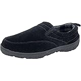 Clarks Mens Slipper with Suede Leather Upper SAB30194A - Closed Back with Double Gore and Removable Insole - Indoor Outdoor H