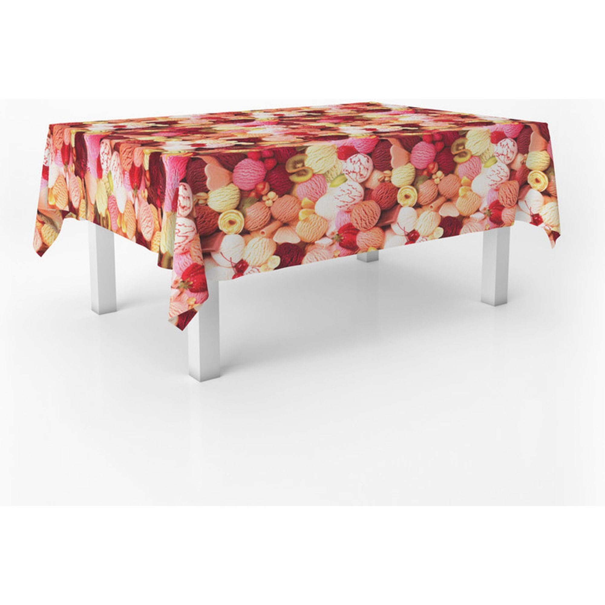 ECOMMERC3 Rectangular Oilcloth Tablecloth Size 240 x 140 cm Style, Durability and Easy Cleaning for Your Table – Stain-Resistant and Waterproof Oilcloth Tablecloth