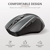 Trust Nito Ergonomic Wireless Mouse 6 Buttons 800-2200 DPI USB Receiver view 3
