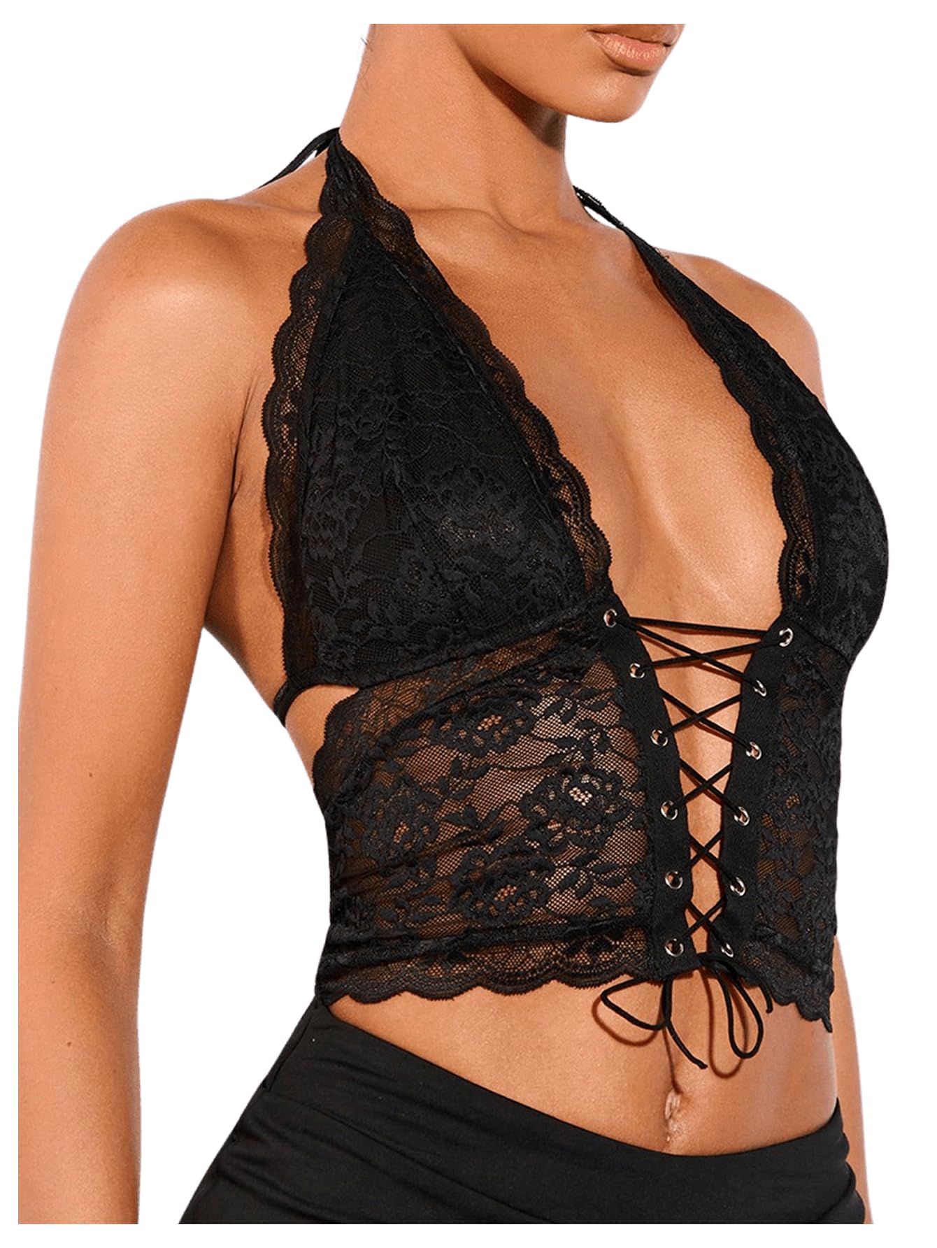 JasmyGirls Mouwloze dames capuchon Crop-Top Y2k Streetwear Rave Outfit, grijs, L JasmyGirls Mouwloze dames capuchon Crop-Top Y2k Streetwear Rave Outfit, grijs, L