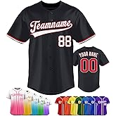 Custom Baseball Jersey Personalized Team Uniform Shirt for Men Women Boys Girl Customize Your Name Number Logo