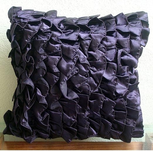Amazon Com The Homecentric Designer Violet Throw Pillows Cover