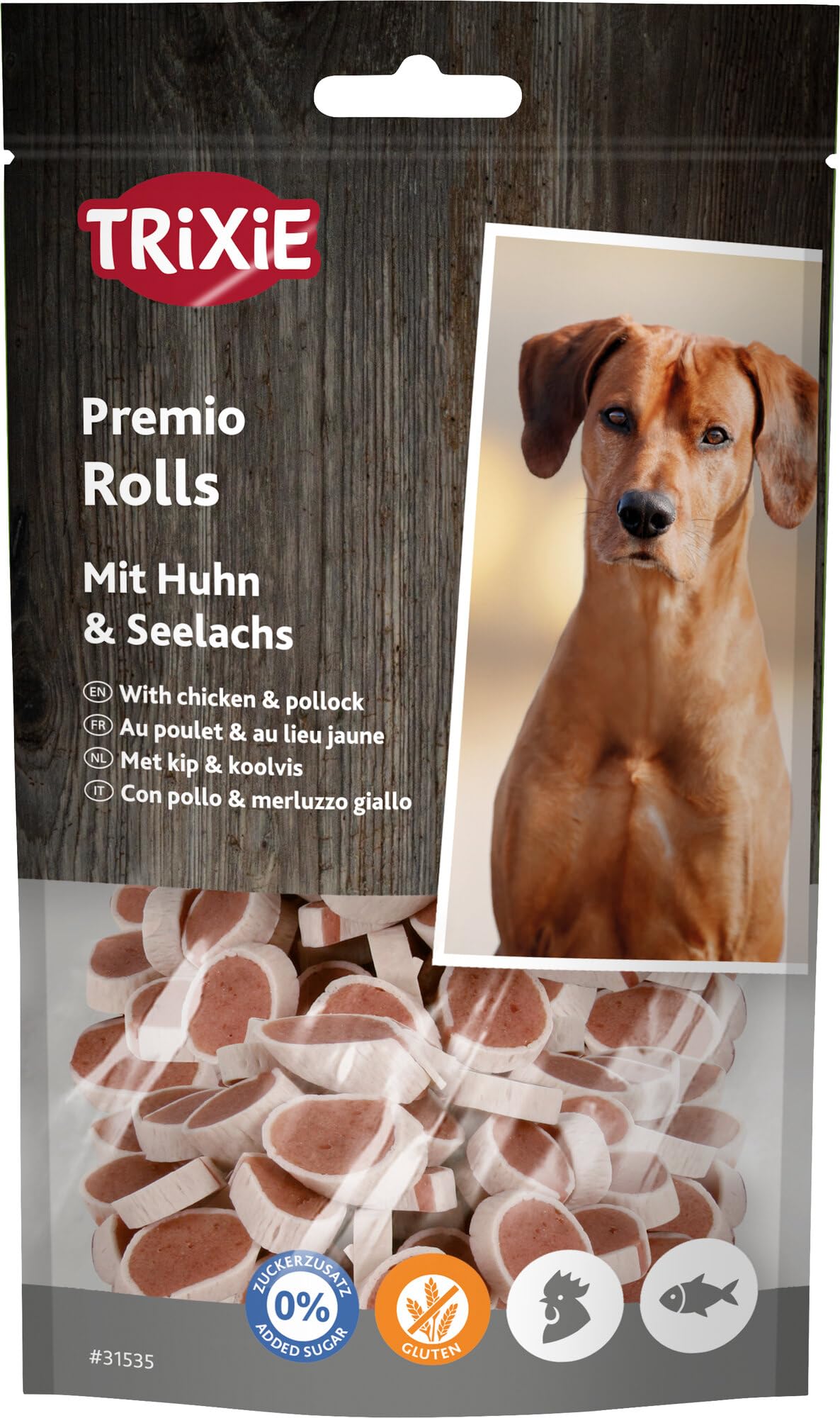 Premio Rolls, Chicken And Pollock, 75 g