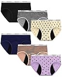JAHSIYI Girls Period Underwear Teens Menstrual