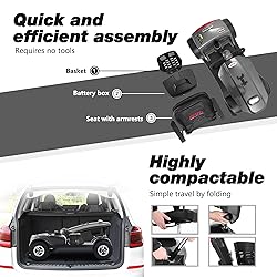 Metro Mobility Scooter for Seniors-4 Wheel Compact