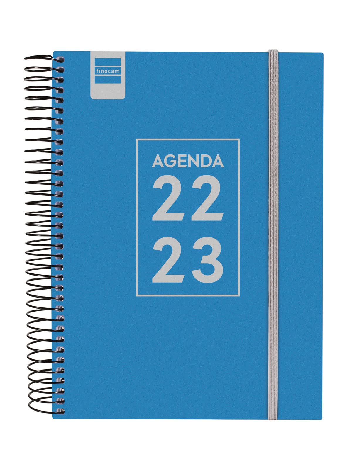 Finocam - Diary 2022 2023 Secondary 1 Day Page September 2022 - June 2023 (lesson year) + July and August overview Spanish blue